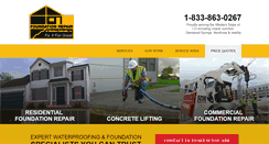 Desktop Screenshot of foundationrepairwesterncolorado.com