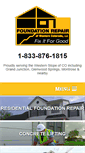 Mobile Screenshot of foundationrepairwesterncolorado.com